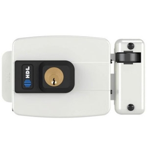 Fechadura Elétrica C90 Dupla Fixa Branca Hdl - Voice Data Serviços